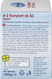 A-Z Komplett Depot ab 50, Tabletten, 100 St Mivolis