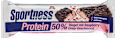 Proteinriegel 50%, Raspberry Crisp Geschmack Sportness