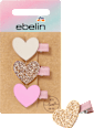 Haarclips mit Herz Applikation ebelin