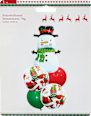 Folienballonset, Schneemann 7tlg Dekorieren & Einrichten
