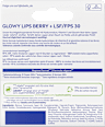 Lippenpflege Glowy Lips Berry LSF30 Labello