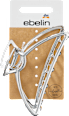Haarklammer aus Metall Silber-Optik ebelin