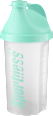 Shaker za pripravo napitkov, mint (500 ml) Sportness