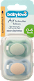 Smoczek silikonowy Air symetryczny 0-6 m babylove