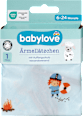 Ärmellätzchen blau, Wikinger babylove