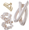 Lockenstyler -  Set bestehend aus einem Stylingtool, zwei Haargummis und einer Haarklammer ebelin