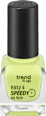 Nagellack Easy & Speedy Nail Polish 205 Light Green trend !t up