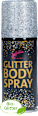 Glitter Bodyspray, silber Jofrika
