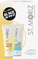 Bräunungsset Duschpeeling & Selbstbräuner Bodylotion 2tlg. St. Moriz