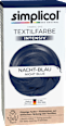 Textilfarbe intensiv Nacht- Blau Simplicol