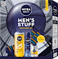 Geschenkset Mens Stuff + Socken 4tlg NIVEA MEN