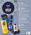 Geschenkset Mens Stuff + Socken 4tlg NIVEA MEN