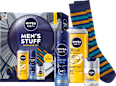 Geschenkset Mens Stuff + Socken 4tlg NIVEA MEN
