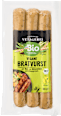 Veganska bio klobasica na osnovi pšeničnega glutena in grahovih beljakovin dmBio