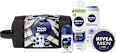 Geschenkset Travel Buddy + Kulturtasche 5tlg NIVEA MEN