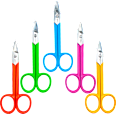 Fußnagelschere pop art Credo