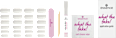 Naklejki na paznokcie What the fake! Set 04 Bare White essence