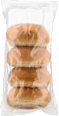 Brioš veganske lepinje za burger, 4x50g dmBio