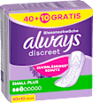 discreet Einlagen Inkontinenz Small Plus Big Pack always