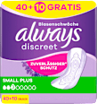 discreet Einlagen Inkontinenz Small Plus Big Pack always