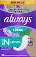 Slipeinlagen Daily Fresh Normal Big Pack always
