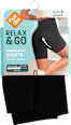 Relax & Go Shorts reibungslos schwarz, Gr. 36/38 nur die