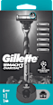 Mach3 borotva készülék 6 db betéttel + állvánnyal Gillette