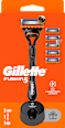 Fusion borotva készülék 5db betéttel + állvánnyal Gillette