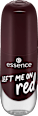 Nagellack Gel Nail Colour 72 Left Me On Red essence