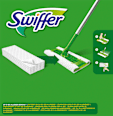 Trockene Bodentücher  Swiffer
