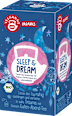 Kräutertee sleep & dream mit Melisse, Pfefferminze, Lavendelblüten (20 Beutel) Teekanne