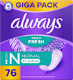 Slipeinlagen Daily Fresh & Protect Normal Giga Pack always
