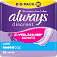 discreet Einlagen Inkontinenz 5 Long Big Pack always