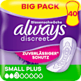 discreet Einlagen Inkontinenz Small Plus always