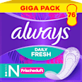 Slipeinlagen Daily Fresh & Protect  Normal Giga Pack fresh scent always