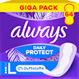 Slipeinlagen Daily Extra Protect Large Giga Pack always