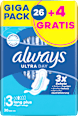 Binden Ultra Day 3 Long Plus Giga Pack always