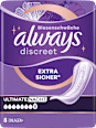 discreet Einlagen Inkontinenz Ultimate Nacht  always
