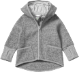 Jacke aus Walk, grau, Gr. 134/140 ALANA