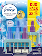 Lufterfrischer Duftstecker 3Volution Aprilfrisch Nachfüllpack (2x20 ml)  Febreze