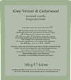 Duftkerze Grey Vetiver & Cedarwood Jean&Len