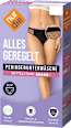 Periodenunterwäsche Slip Alles Geregelt Schwarz, Gr. L nur die