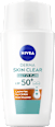 Sonnenfluid Gesicht Derma Skin Clear Daily UV Fluid LSF 50+ NIVEA