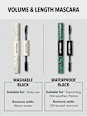 Mascara All-In-One Volume&Lenght washable - nero SHEGLAM