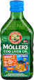 COLD LIVER OIL OMEGA-3 ulje jetre bakalara: Vitamini A-D-E - tutti frutti MÖLLER'S