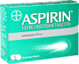 ASPIRIN 500 mg überzogene Tabletten Acetylsalicylsäure ASPIRIN