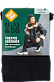 Leggings Thermo Relax & Go schwarz, Gr. 40/42 nur die