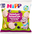 Bio puffasztott rizs, almás-áfonyás, 8 hónapos kortól HiPP