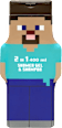 Żel do mycia i szampon 2w1 2D Minectaft Steve AirVal Disney
