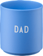 Lieblingsbecher aus Porzellan "DAD", himmelblau (300 ml) DESIGN LETTERS